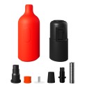 Portalâmpadas decorativo de silicone com interruptor