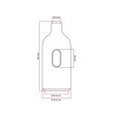 Portalâmpadas decorativo de silicone com interruptor