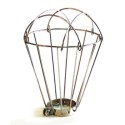 Gaiola de oficina para lâmpadas 128mm de diâmetro x 175mm de altura