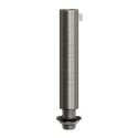 Abraçadeira cilíndrica 7 cm M10 metálica | ACESSORIOS CANDEEIROS