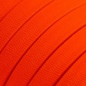 Cabo plano de grinalda exterior cor laranja fluorescente