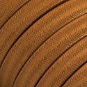 Cabo plano de grinalda exterior cor ocre