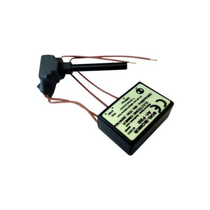 Regulador de potência para lâmpadas halógenas e clássicas de 40-300W.