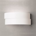 Aplique parede personalizável para LED 400mm gesso 5IN039