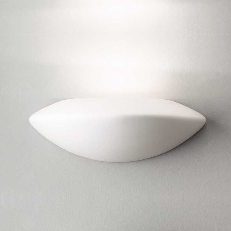 Aplique parede personalizável para LED 295mm gesso 5IN001