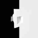 Sinalizador de gesso 60mm x 60mm x 53mm de profundidade