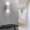 Aplique gesso 100mm x 160mm x 70mm doble salida