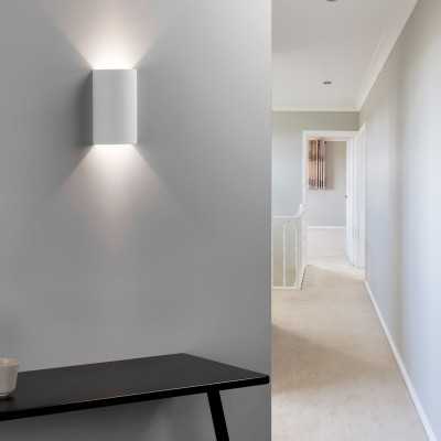 Aplique gesso 100mm x 160mm x 70mm doble salida