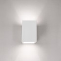 Aplique gesso reto 90mm x 200mm x 90mm dupla saída