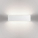Aplique gesso reto 360mm x 90mm x 60mm dupla saída