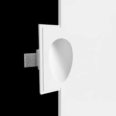 Sinalizador de gesso 95mm x 165mm x 70mm de profundidade