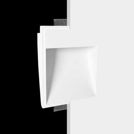 Sinalizador de gesso 170mm x 170mm x 67mm de profundidade
