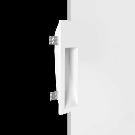 Marcador de gesso 60mm x 230mm x 73mm de profundidade.