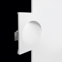 Sinalizador de gesso 230mm x 350mm x 78mm de profundidade.