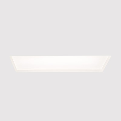 Foco de gesso retangular 590mm x 150mm