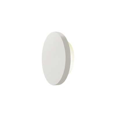 Aplique parede personalizável para LED 295mm gesso 5IN001