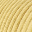 Cabo decorativo têxtil em metros homologado amarelo suave
