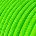 Cabo decorativo têxtil por metros homologado verde fluorescente