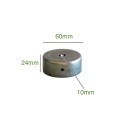 Rosácea de ferro de 60 mm de diâmetro
