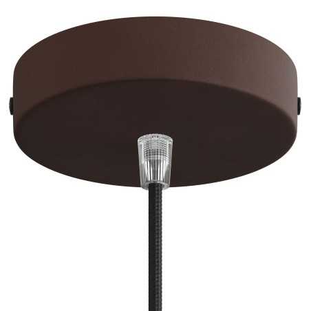 Roseta cilíndrica metálica para candeeiros | Design personalizável