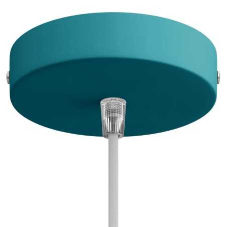 Roseta cilíndrica metálica para candeeiros | Design personalizável
