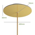 Rosácea XXL 400 mm personalizável para candeeiros | ACESSORIOSCANDEEIROSPT