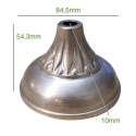 Florão decorativo com molduras laterais 84mm x 53mm