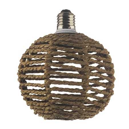 Lâmpada LED decorativa em forma de corda 4W E27 3000K 120mm x 153mm