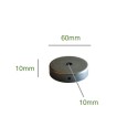 Florão de ferro de 60mm para lâmpadas