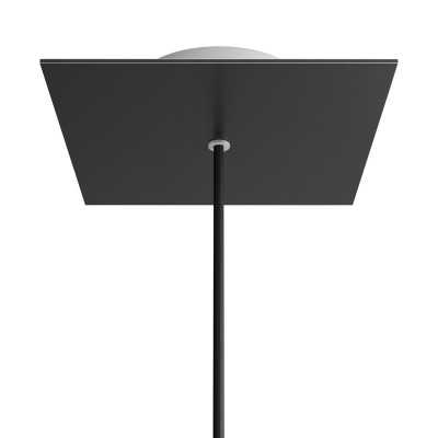 Roseta quadrada 200 mm com furo central | ACESSORIOS CANDEEIROS