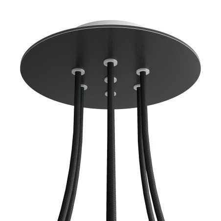Roseta redonda 200 mm com 7 orifícios | ACESSORIOS CANDEEIROS