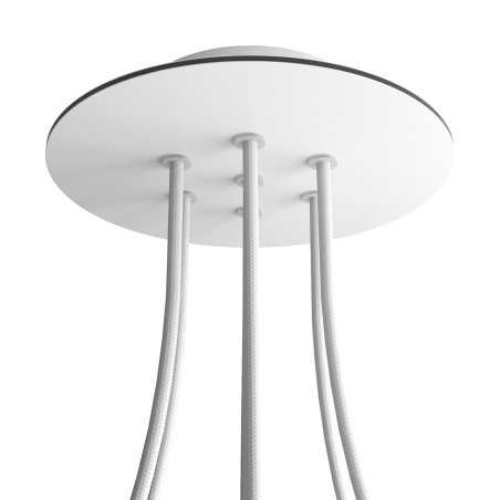Roseta redonda 200 mm com 7 orifícios | ACESSORIOS CANDEEIROS