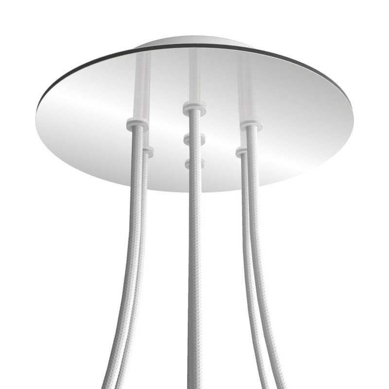 Roseta redonda 200 mm com 7 orifícios | ACESSORIOS CANDEEIROS