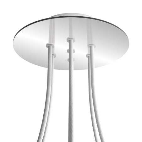 Roseta redonda 200 mm com 7 orifícios | ACESSORIOS CANDEEIROS