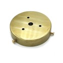 Suportes de balão de latão 86mm x 17mm com parafusos.
