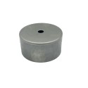 Tampa de ferro bruto para globo de 78mm de diâmetro x 36mm.