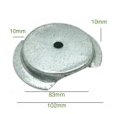 Suporte interior para balões e tulipas 83mm x 10mm