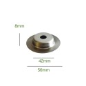 Contra-capa de pressão em ferro bruto 42mm x 8mm
