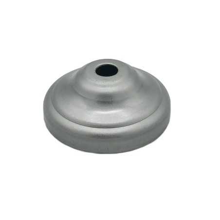 Tampa decorada em ferro bruto 64mm x 9mm