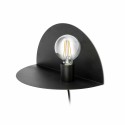 Luminária de parede em aço E27 preto fosco LA NOË