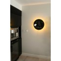 Luminária de parede em aço com LED integrado cinza LA VEVE