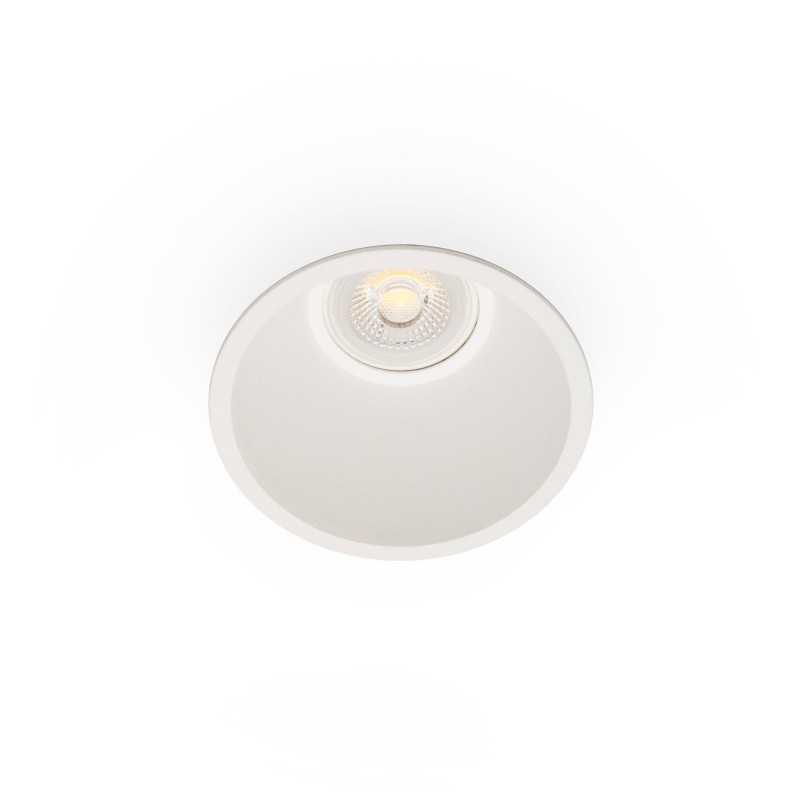 Candeeiro de teto em alumínio branco mate GU10 VAUBEXY