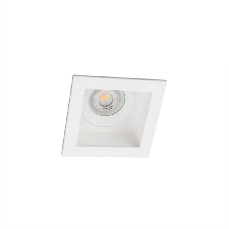 Luminária de teto em aço branco mate GU10 RULUDU