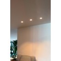 Luminária de teto em alumínio com LED integrado, branco fosco GOUYARD
