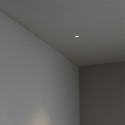 Candeeiro de teto em alumínio com LED integrado preto mate GOUDOU