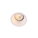 Candeeiro de teto em alumínio com LED integrado, acabamento mate branco HAMARS