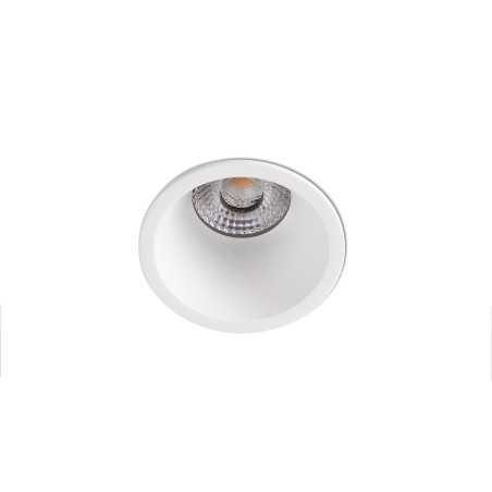 Luminária de teto em alumínio com LED integrado branco fosco MAIZERY