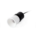 Luminária de teto em alumínio com LED integrado branco fosco MAIZERY