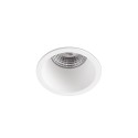 Lâmpada de teto em alumínio com LED integrado fosco branco HERRET