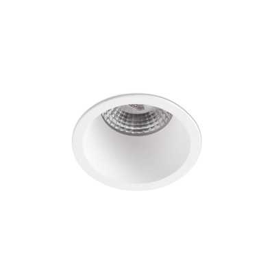 Lâmpada de teto em alumínio com LED integrado fosco branco HERRET